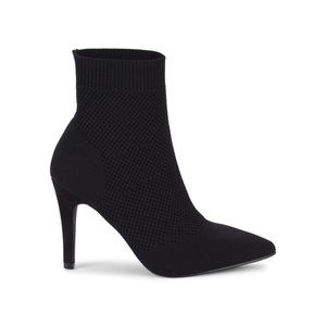 MIA Black McKinley Perforated Sock Booties